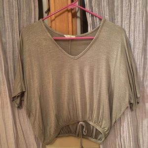 Sage blouse